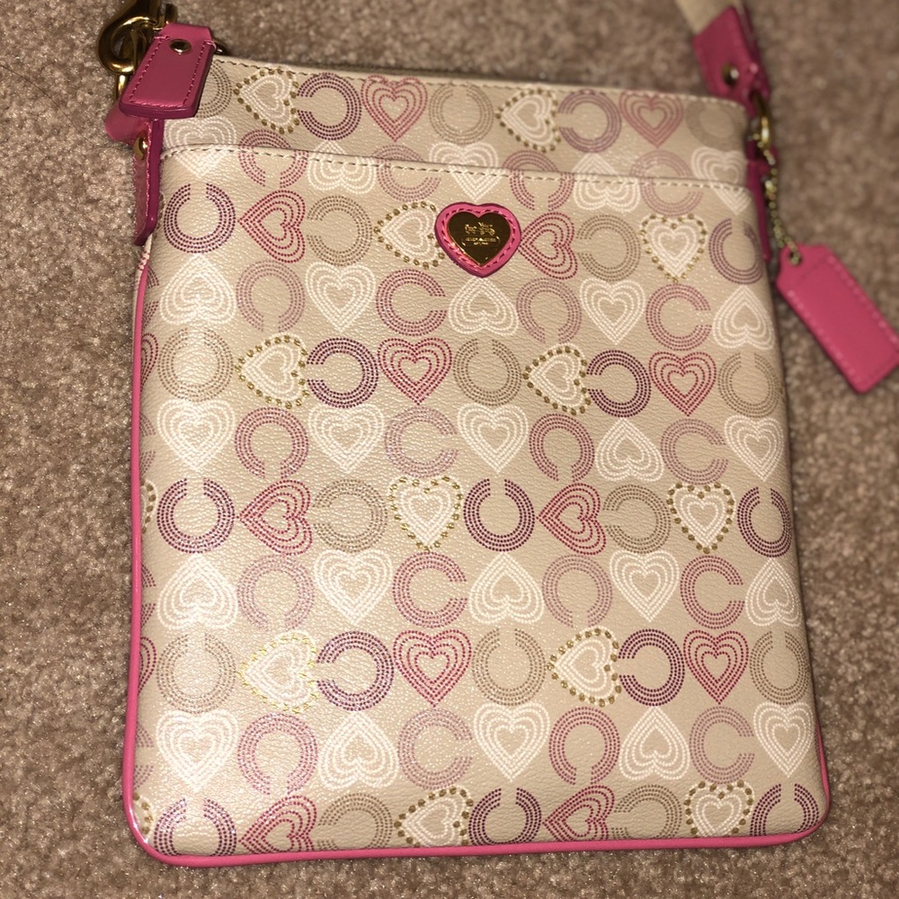 Genuine Leather Coach Crossbody